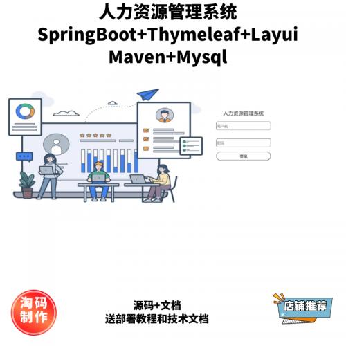 基于SpringBoot的人力资源管理系统