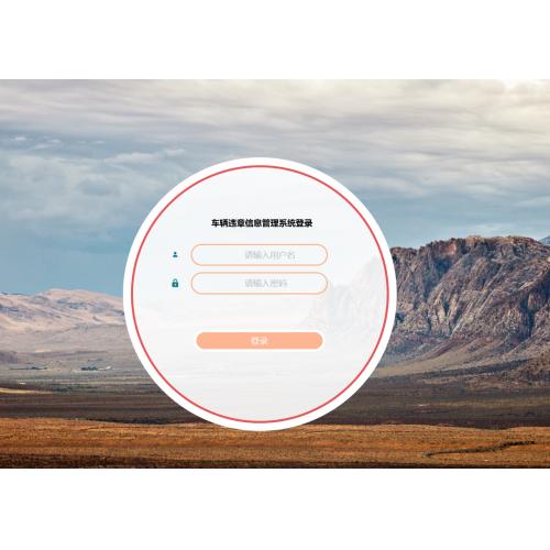 基于springboot的车辆违章信息管理系统