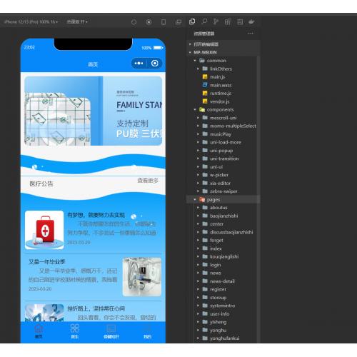 基于“口腔助手”小程序的设计与实现