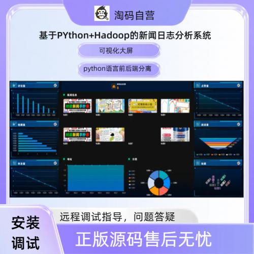 基于PYthon+Hadoop的新闻日志分析系统