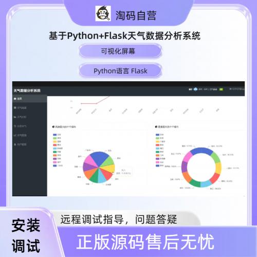 基于Python+Flask天气数据分析系统